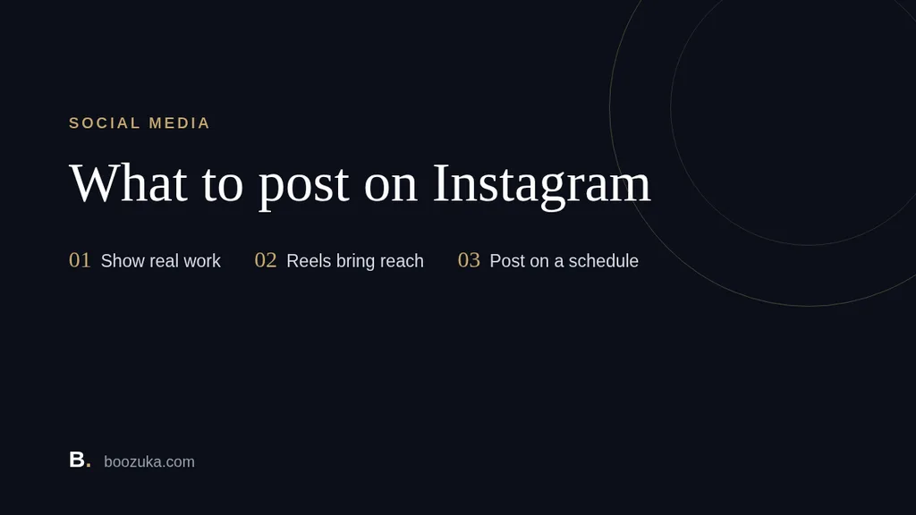 What to post on Instagram: a plan for local businesses